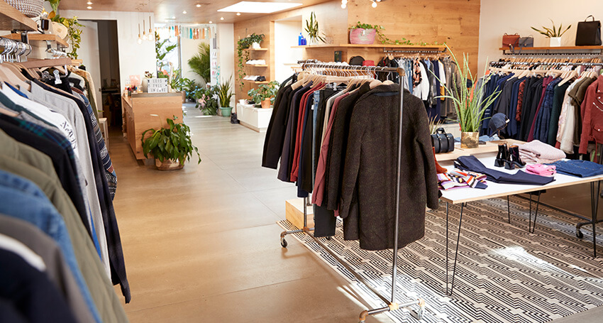 retail - Prime Cleaning Services a clothing store