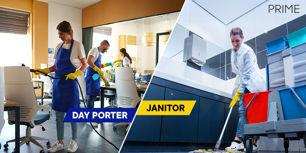 day porter vs janitor