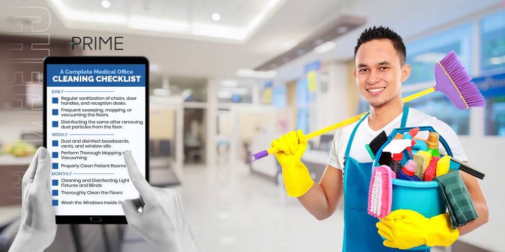 medical office cleaning checklist