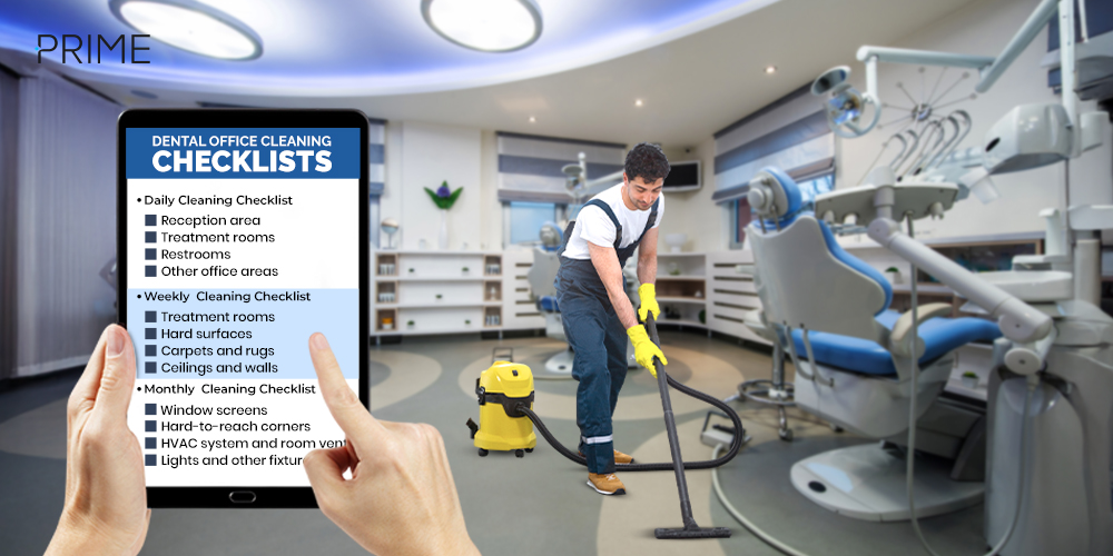 dental office cleaning checklist