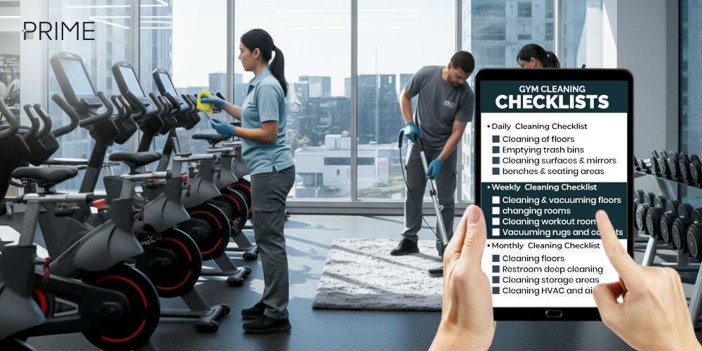 Gym cleaning Checklist