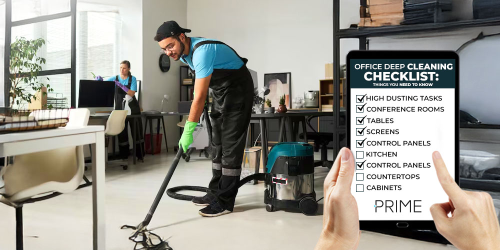 Office Deep Cleaning checklist