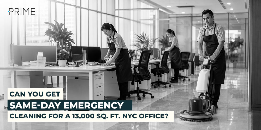 Same-Day Emergency Cleaning for a 13,000 sq. ft. NYC Office
