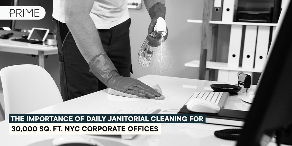 Daily Janitorial Cleaning 30000 sq ft office