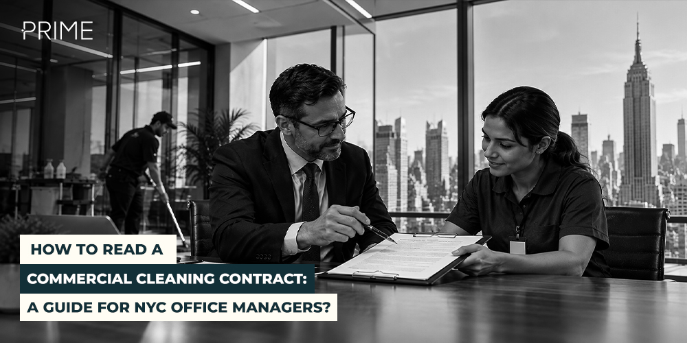 How to Read a Commercial Cleaning Contract- A Guide for NYC Office Managers